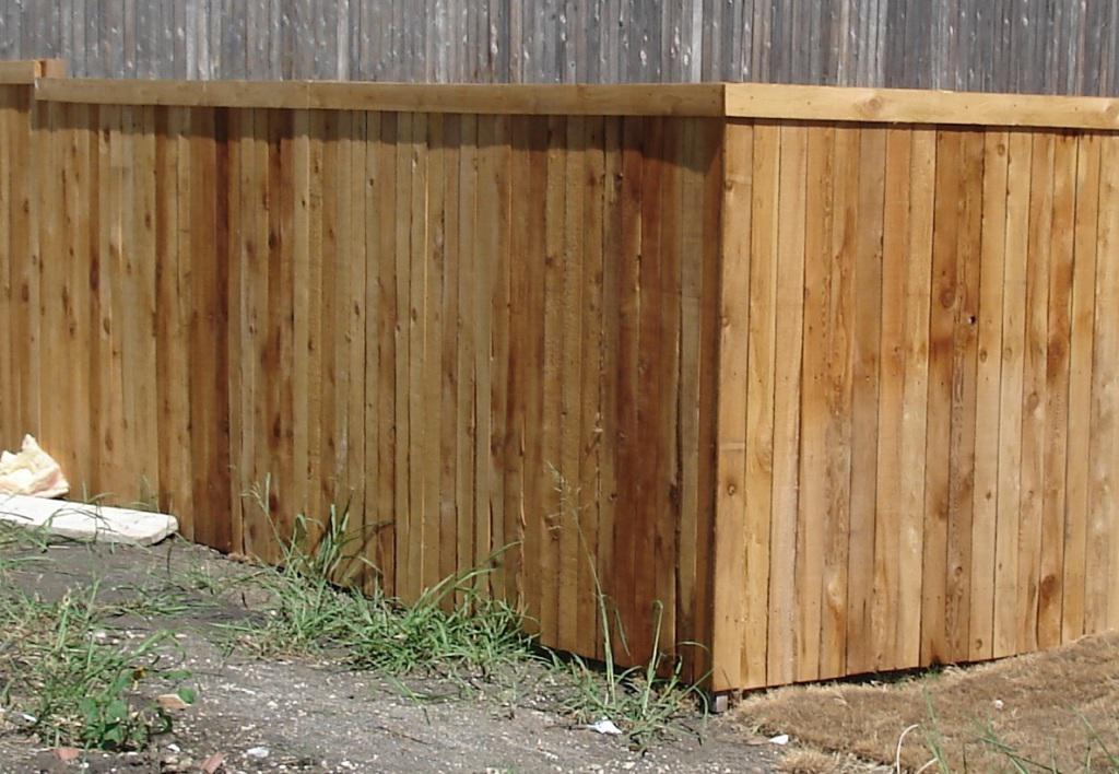 6x8 Wood Fence Panels Standard
