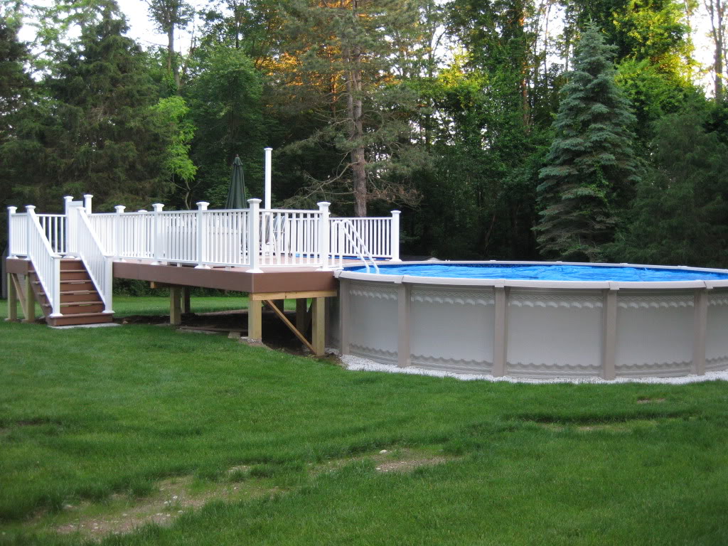 Backyard Above Ground Pool Fence