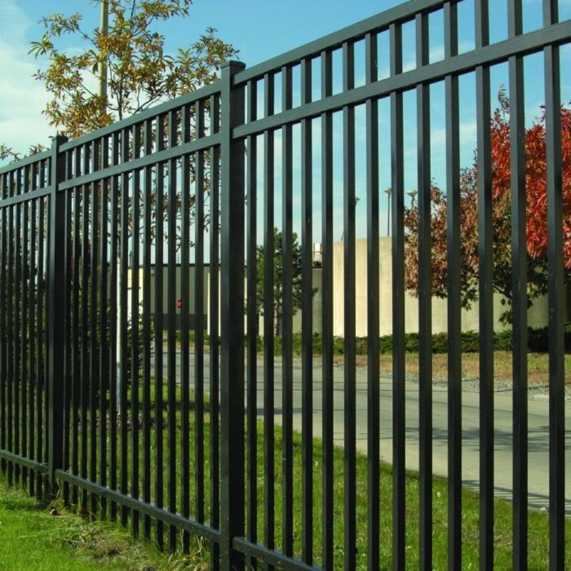 Decorative Black Aluminum Fence Ideas