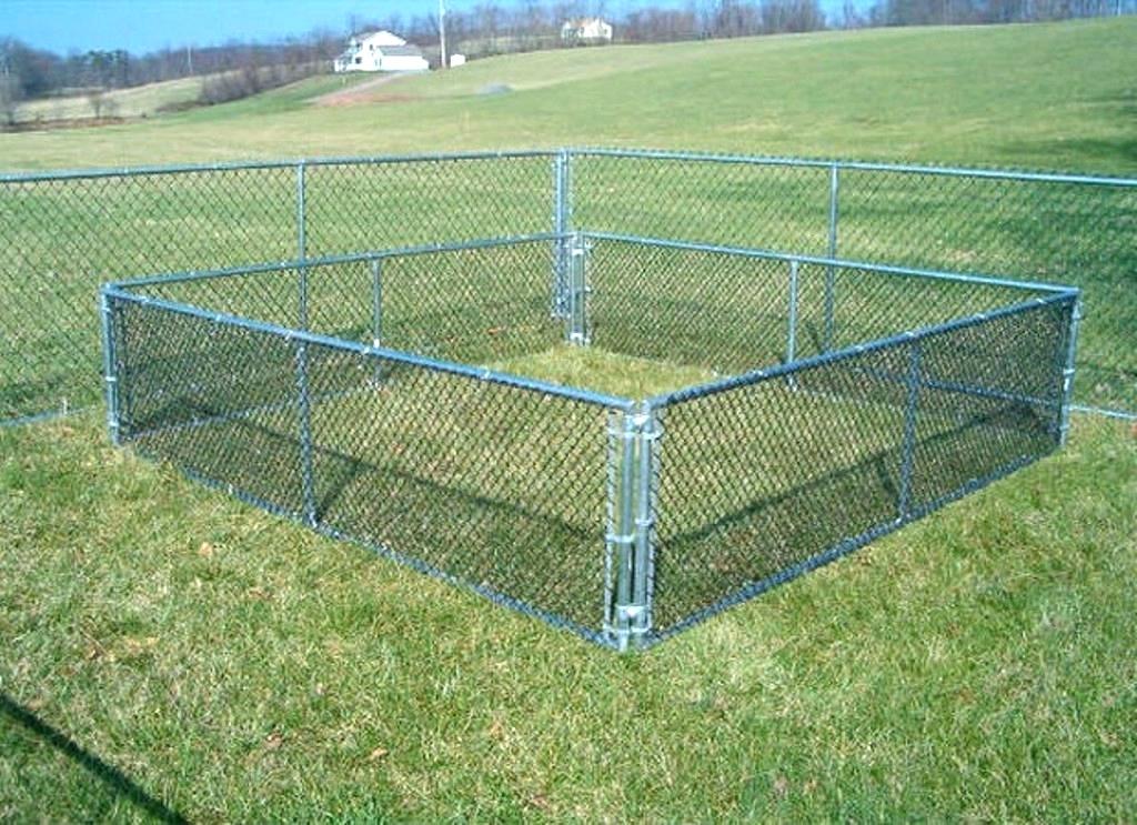 Image of: How To Make A Portable Dog Fence