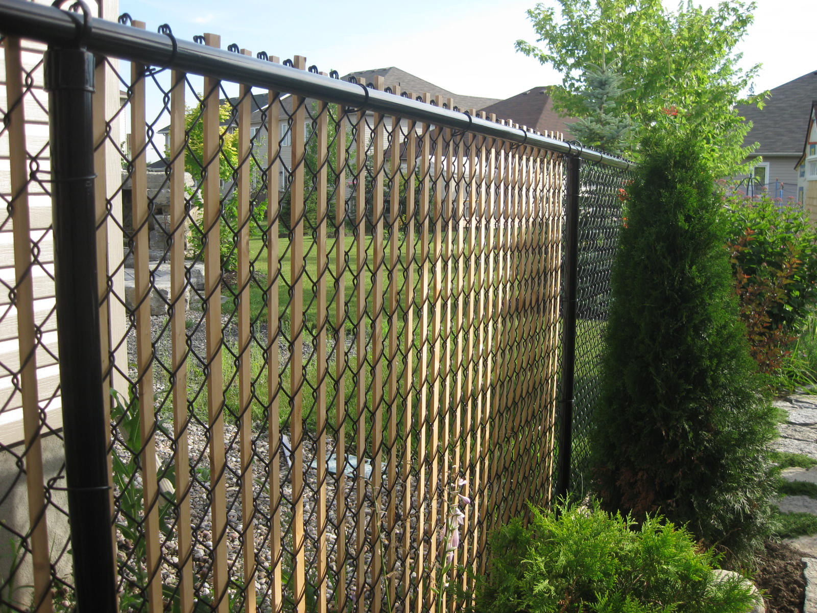 Wonderful Chain Link Fence Slats